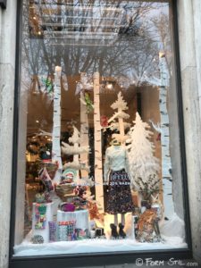 Anthropologie Kö Shop Store Shopwindow Schaufenster Deko Dekoration Weihnachten